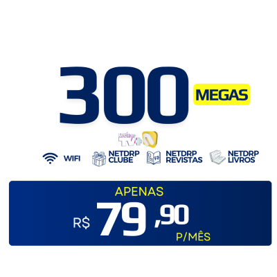 Plano 300 Mega Promocional