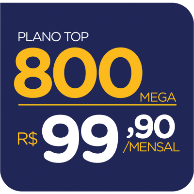 Plano 800 mega novo